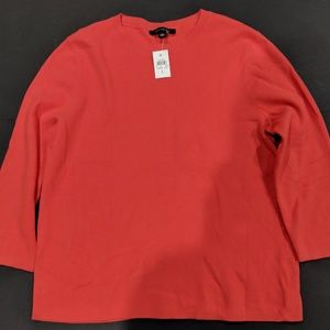 Ann Taylor Orange Sweater NWT